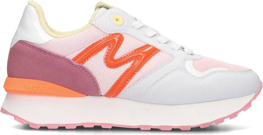 Mexx Sneakers Juju MIEV1002441W-3106 Wit Roze