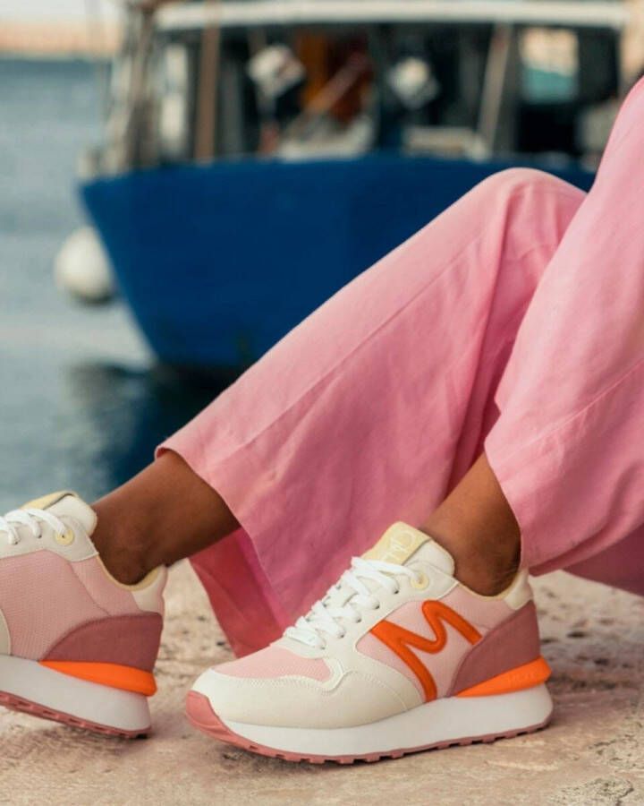 Mexx Sneakers Juju MXHY008301W-3028 Wit Roze - Foto 2