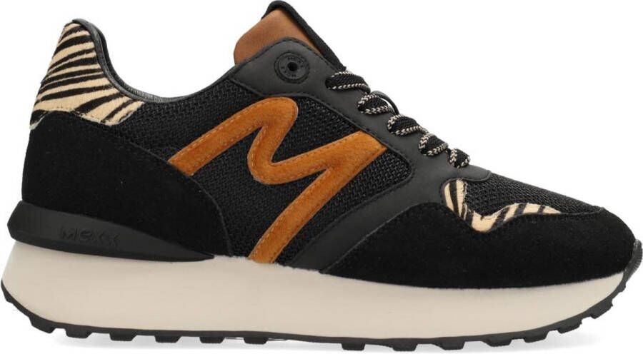 Mexx Sneakers Juju MXHY010001W-1006 Zwart Bruin - Foto 4