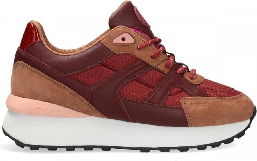 Mexx Sneaker Juna 2 Bordeaux Dames Sneakers