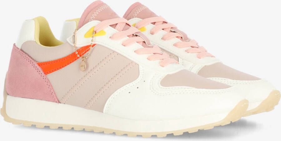 Mexx Sneaker June Dames Wit Roze