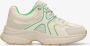 Mexx Sneaker Loyce Beige groen - Thumbnail 1