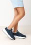 Mexx Blauwe Lage Sneakers Lucca - Thumbnail 2