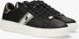 Mexx Sneaker Nura Dames Zwart Goud - Thumbnail 1