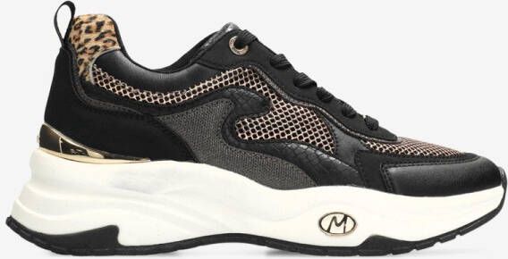 Mexx Sneakers Palma Ora MI001002653W-1111 Zwart Goud
