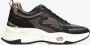 Mexx Sneakers Palma Ora MI001002653W-1111 Zwart Goud - Thumbnail 1