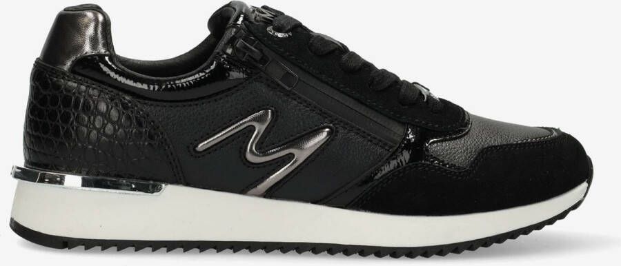 Mexx Sneaker Parfait Kitsch Black grijs Vrouwen Zwart gun Metal