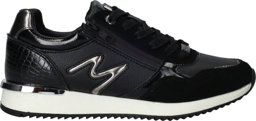 Mexx Sneaker Parfait Kitsch Black grijs Vrouwen Zwart gun Metal
