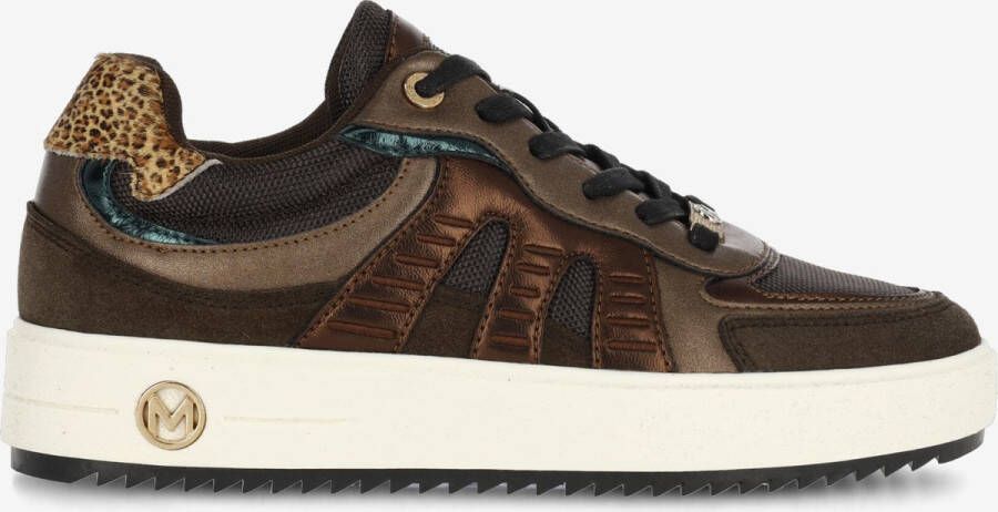 Mexx Persia Olli Sneakers Leren Sneaker Brons