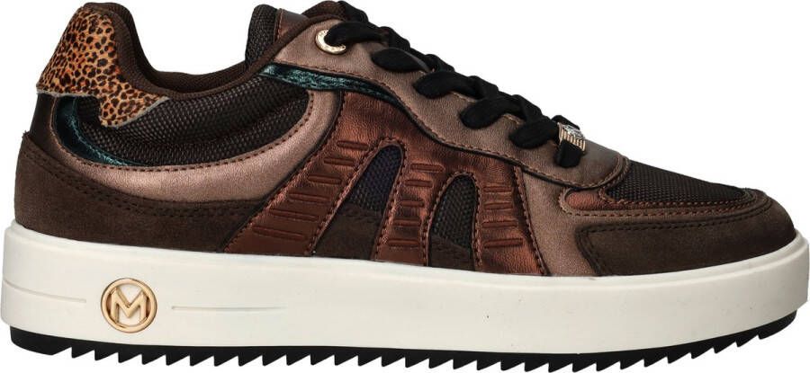 Mexx Persia Olli Sneakers Leren Sneaker Brons