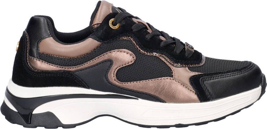 Mexx Sneakers Portia Love MI001001253W-1101 Zwart Bruin
