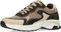 Mexx Sneakers Portia Love MI001001253W-2109 Bruin Groen - Thumbnail 3
