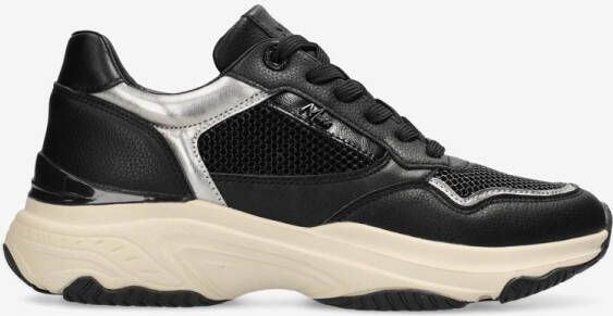 Mexx Sneakers Radja Pax MI001001453W-1113 Zwart Zilver