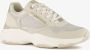 Mexx XX by dames dad sneakers beige metallic Uitneembare zool - Thumbnail 1