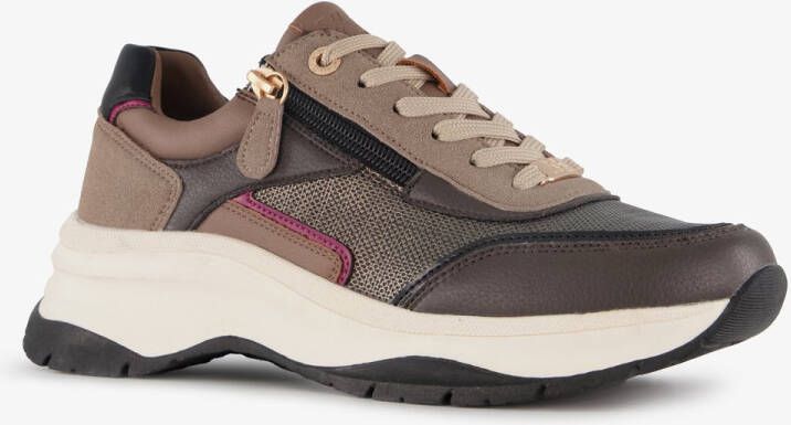 Mexx XX By dames sneakers bruin Uitneembare zool