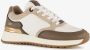 Mexx XX by dames sneakers bruin wit Uitneembare zool - Thumbnail 2