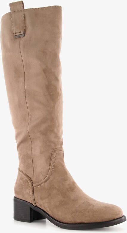 Mexx XX by hoge dames laarzen met hak taupe Bruin