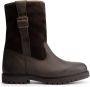 MGO Leisure Wear MGO Chop Dames Outdoorlaarzen Waterdichte laars Imitatie wol gevoerd Bruin leer - Thumbnail 1
