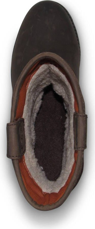 MGO Leisure Wear MGO Chop Heren Outdoorlaarzen Waterdichte laars Imitatie wol gevoerd Bruin leer