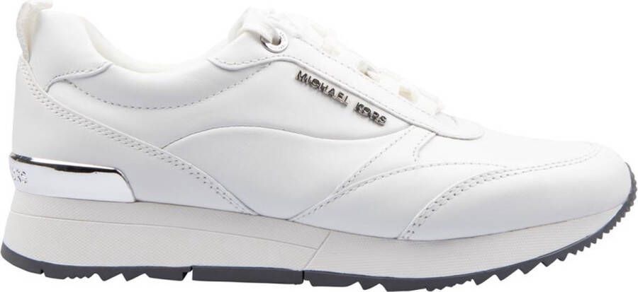 Michael Kors Allie Stride Dames Sneakers Laag Optic White