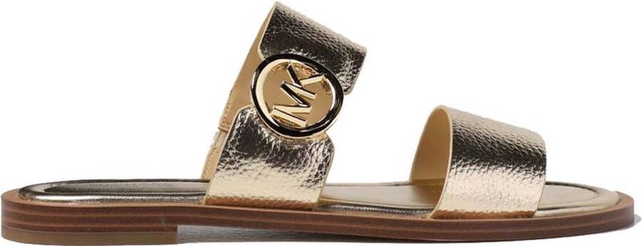 Michael Kors Summer Sandal Dames Slippers 38 Goud - Foto 3