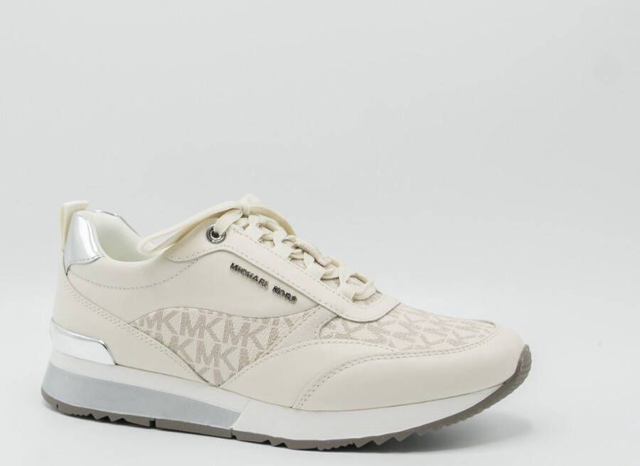 Michael Kors Allie Stride Dames Sneakers Laag Vanilla Cream