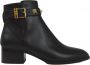 Michael Kors Britton enkellaarsje van leer met studs - Thumbnail 1