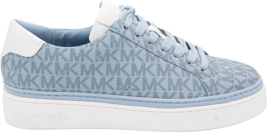 Michael Kors Chapman Lace up Dames Sneakers Blauw