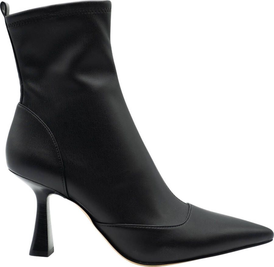 Michael Kors Clara Mid Bootie Dames Enkellaarzen Sleehak Zwart