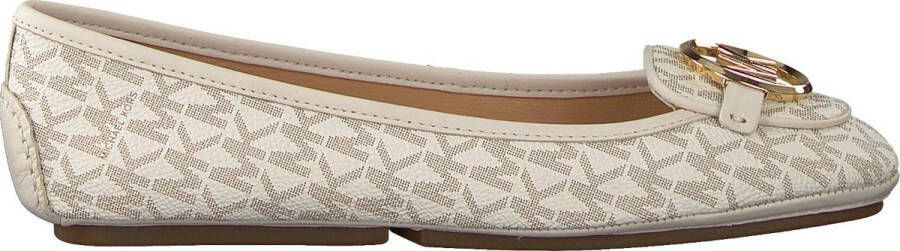 Michael Kors Lillie Moc Vanilla VeterBallerina Beige Dames