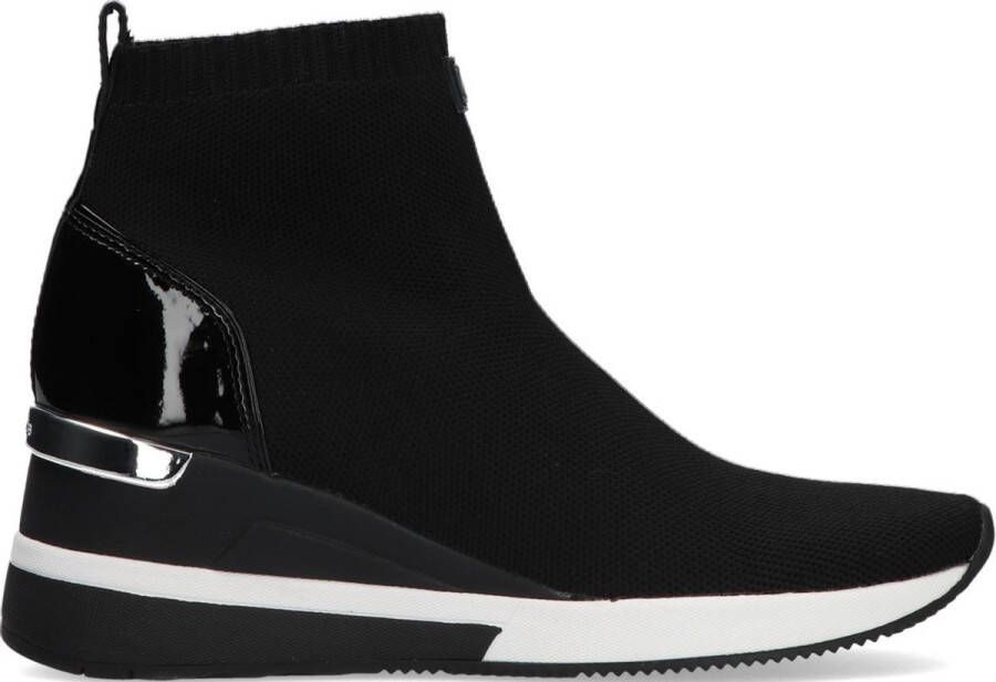 Michael Kors Skyler sneaker met gebreid bovenwerk en lak details - Foto 3