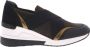 Michael Kors Dames Instappers & Ballerina's Geena Slip On Trainer Black Zwart - Thumbnail 1