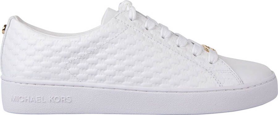 Michael Kors Effen Keaton Sneakers met veters White Dames