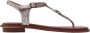 Michael Kors Dames Sandalen Mallory Thong Pale Gold Goud - Thumbnail 1