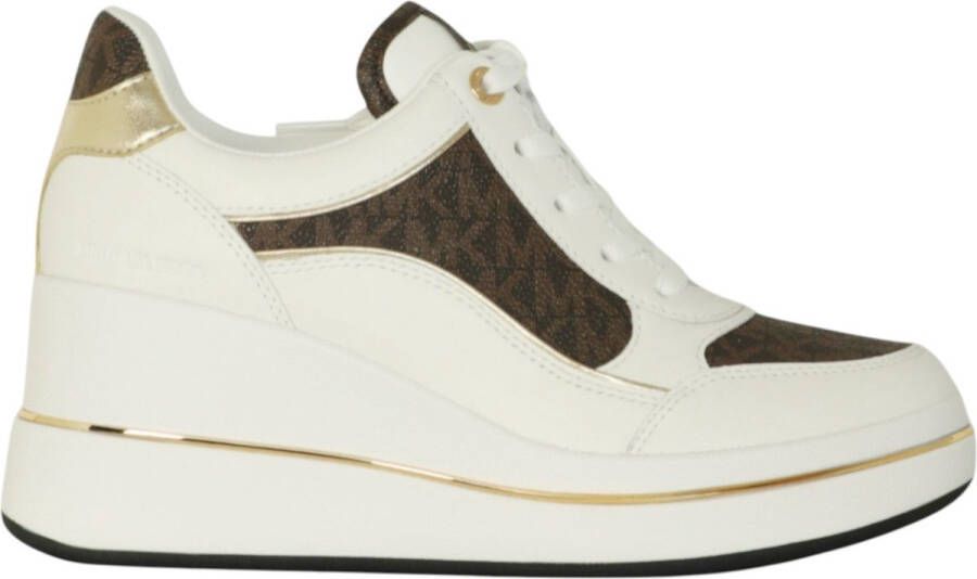 Michael Kors Dames Sneaker Wit 43F5EMFS4L 200 Emmy