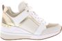 Michael Kors Dames Sneakers Georgie Trainer Pale Gold Goud ½ - Thumbnail 2