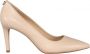 Michael Kors Alina Leren Décolleté in Blush Kleur Beige Dames - Thumbnail 2