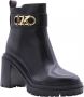 MICHAEL Kors Enkellaarzen 40F2PKME7L-BLACK-BROWN - Thumbnail 1