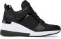 Michael Kors Georgie Trainer Dames Sneakers Hoog Zwart - Thumbnail 5