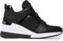 Michael Kors Georgie Trainer Dames Sneakers Hoog Zwart - Thumbnail 1