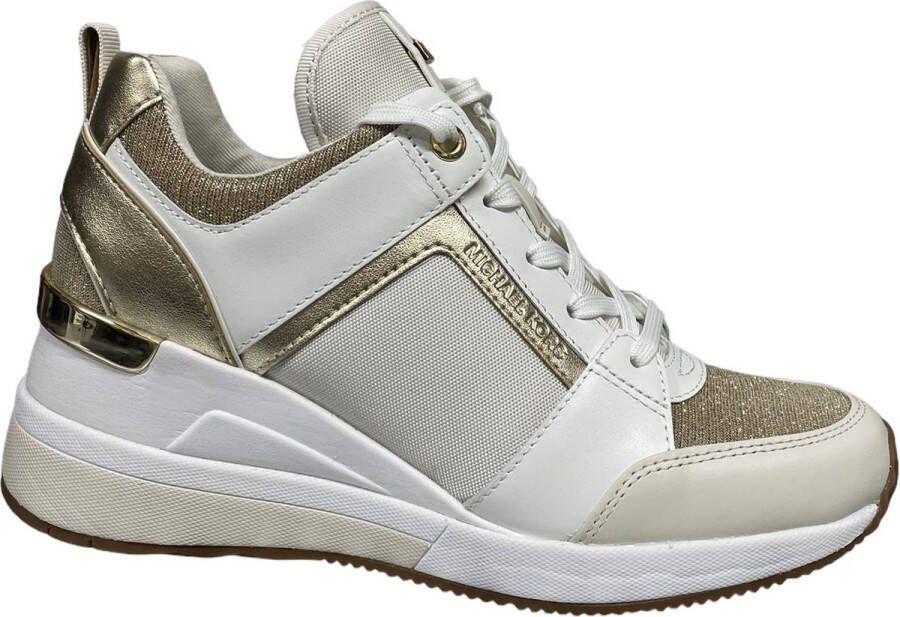 Michael Kors Georgie Trainer pale gold