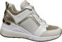 Michael Kors Dames Sneakers Georgie Trainer Pale Gold Goud ½ - Thumbnail 5