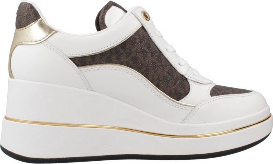Michael Kors HAYES WEDGE TRAINER Wit 9 5