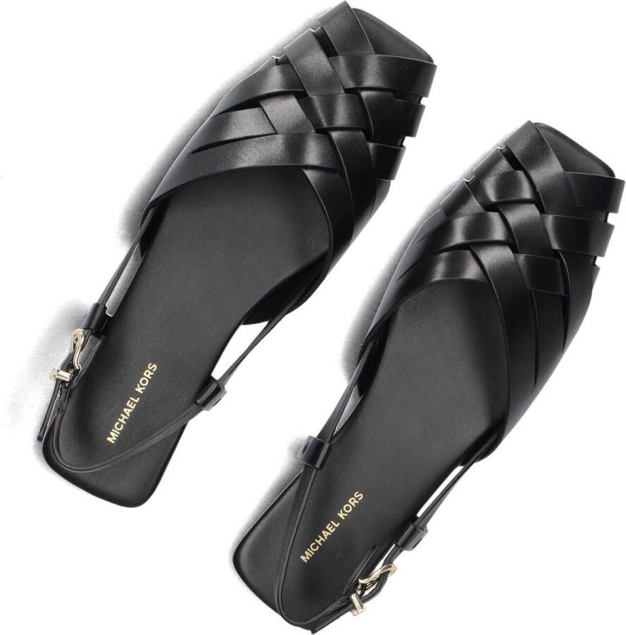 Michael Kors Irene Sling Flat Sandalen Dames Zwart