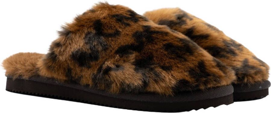 Michael Kors Janis Dames Pantoffels Luggage