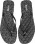 Michael Kors Zwarte Monogram Flip Flops Black Dames - Thumbnail 5