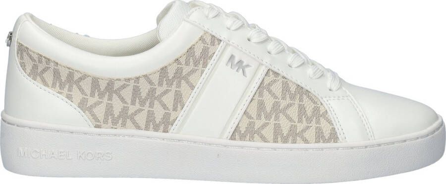 Michael Kors Juno Stripe dames sneaker Beige wit