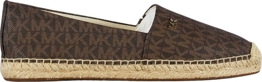 Michael Kors Kendrick Slip On Dames Espadrilles Bruin