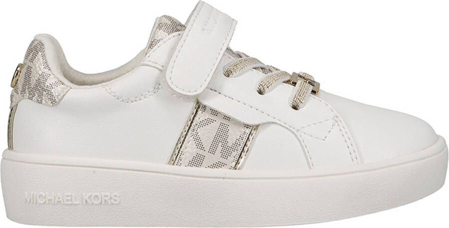 Michael Kors Kids Jem Maxine Ps Lage sneakers Meisjes Wit