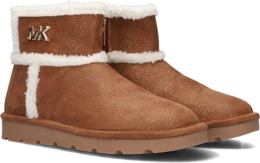 Michael Kors Kids Luxy Laurinda Vachtlaarzen Warme Laarzen Meisjes Kids Cognac